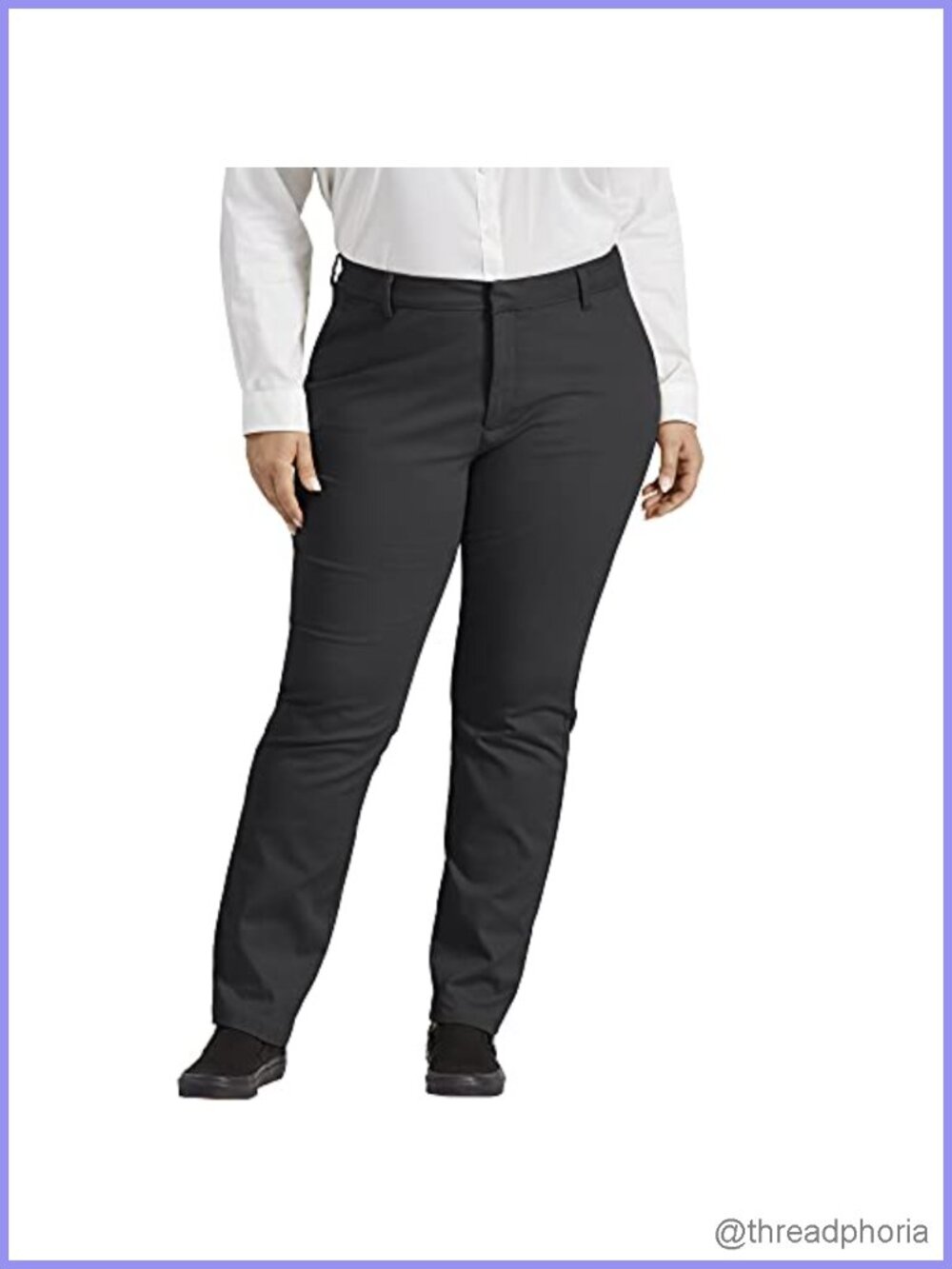 Dickies Perfect Shape Bootcut Twill Pant Plus Size Midrise Work Pants